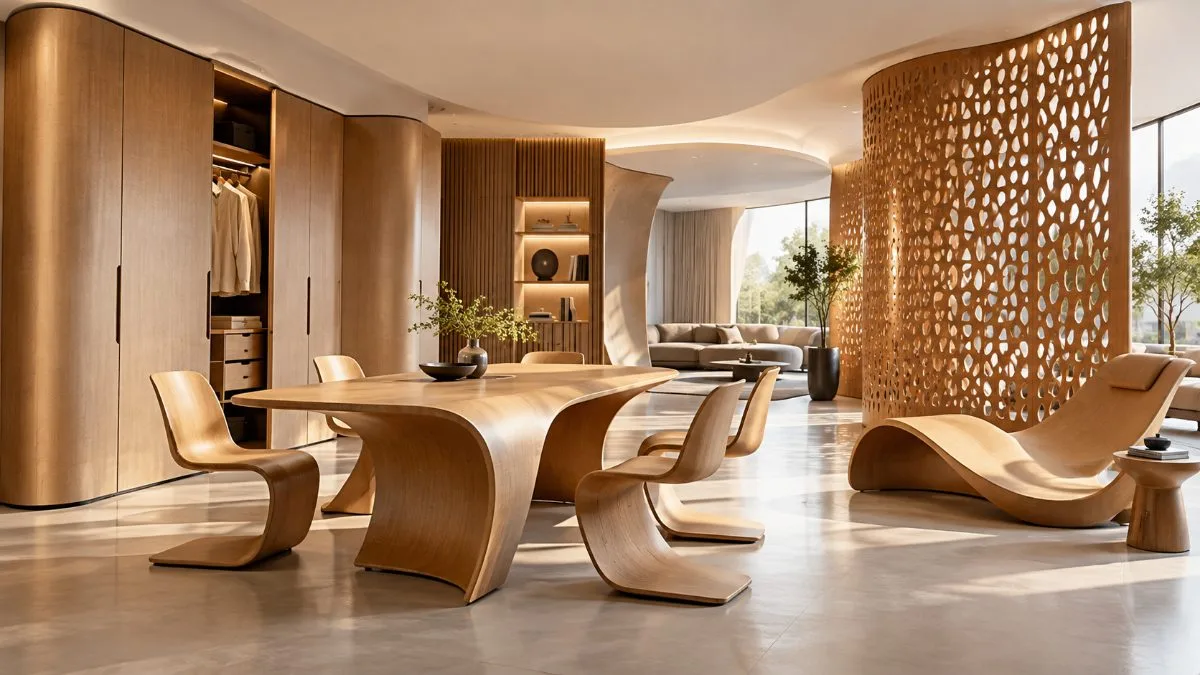 Flowing curved architectural form — inspiration image