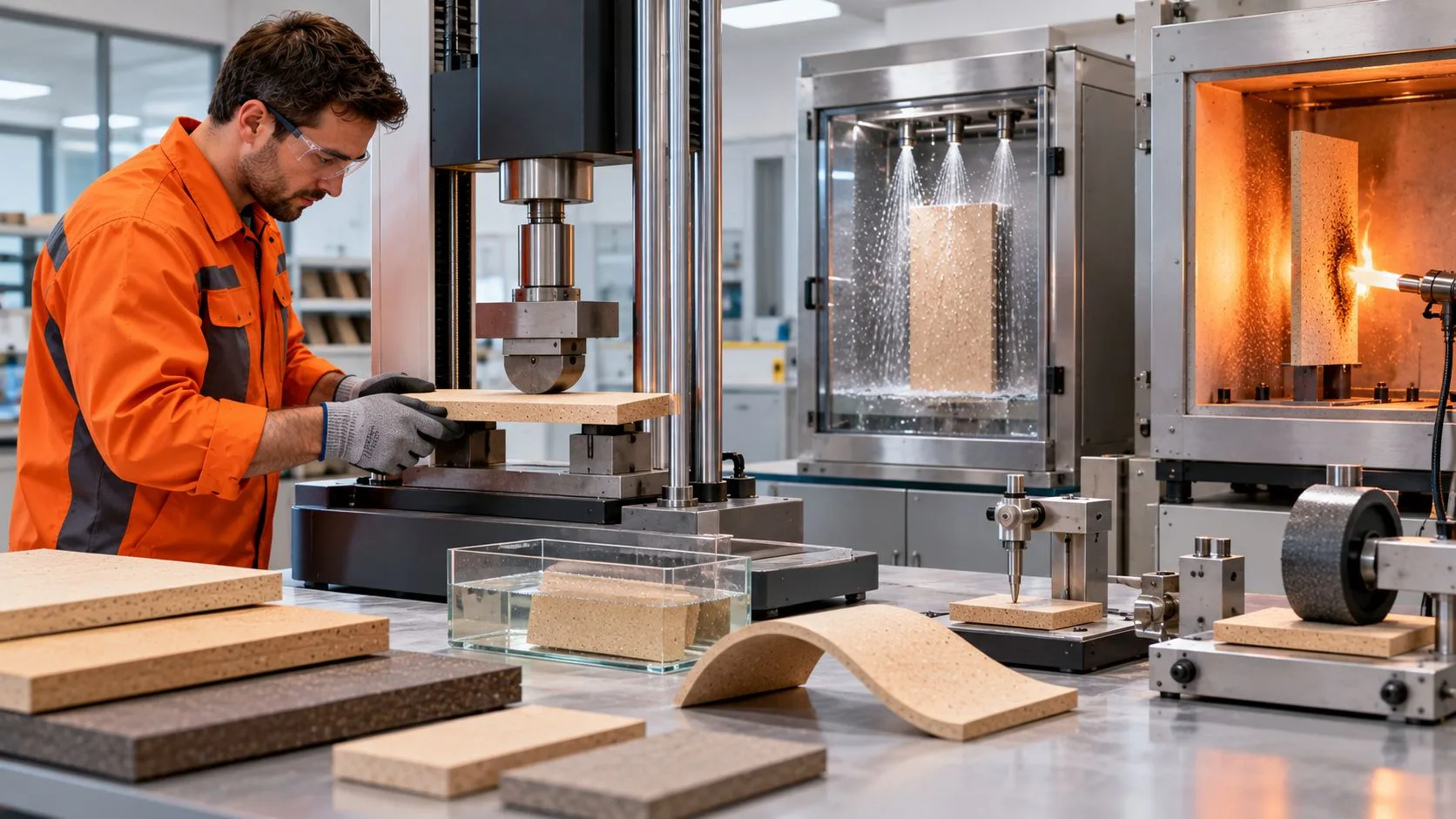 RelWOOD technical application in testing laboratory